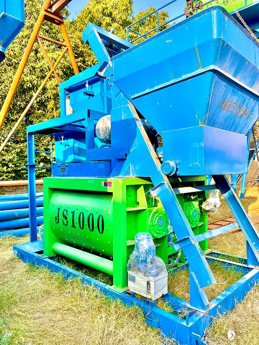 JS1000 mixing host and frame, HZS50 plant